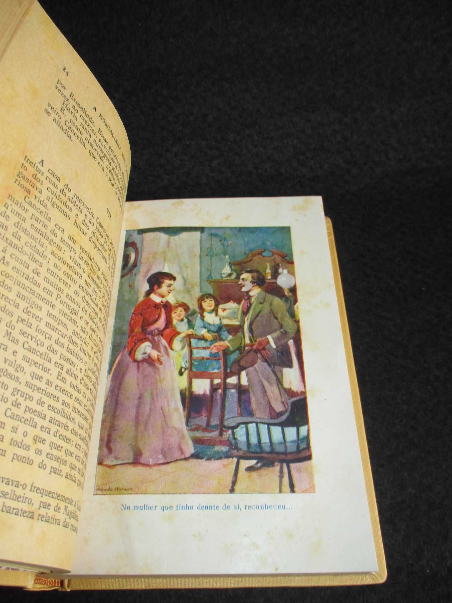 Livro A Morgadinha dos Canaviais Júlio Dinis Ilustrado