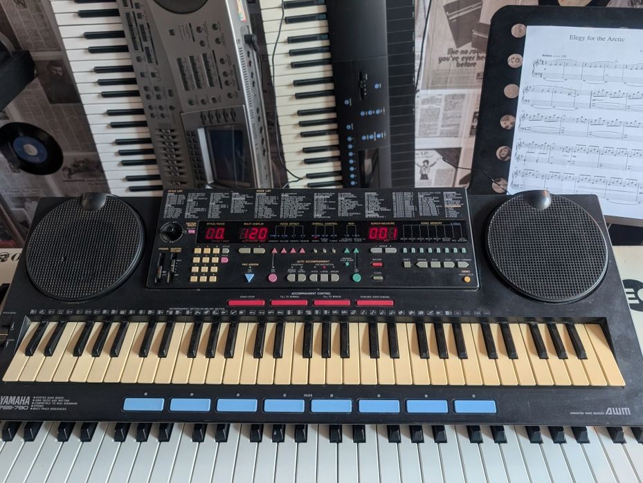 Keyboard Yamaha PSS 790 syntezator organy pianino