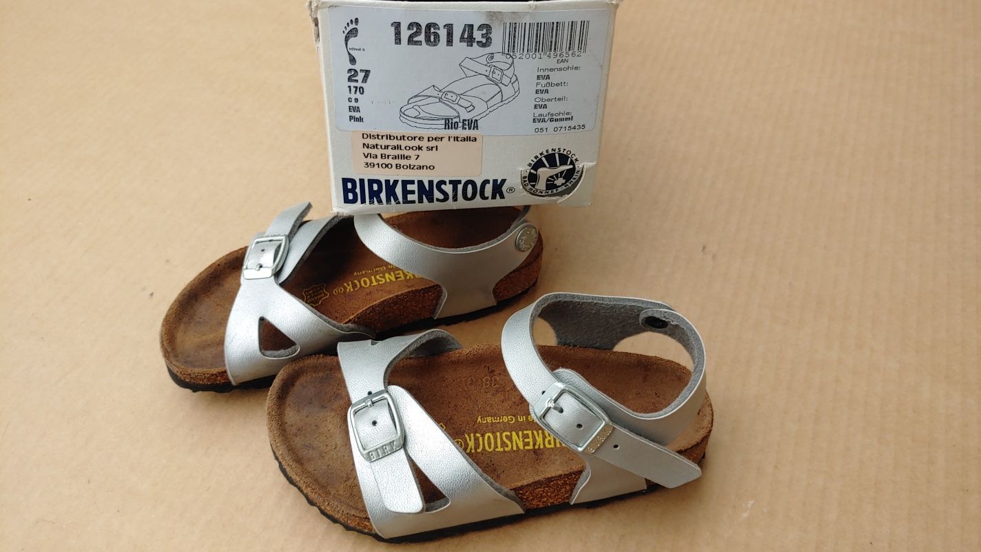 Birkenstock 27 sandały Rio Eva BDB