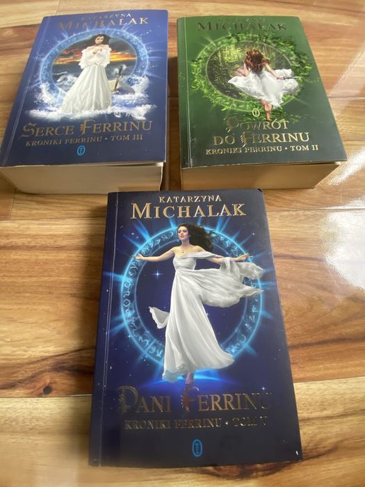 Katarzyna Michalak. Kroniki Ferrinu tom 2, 3, 5