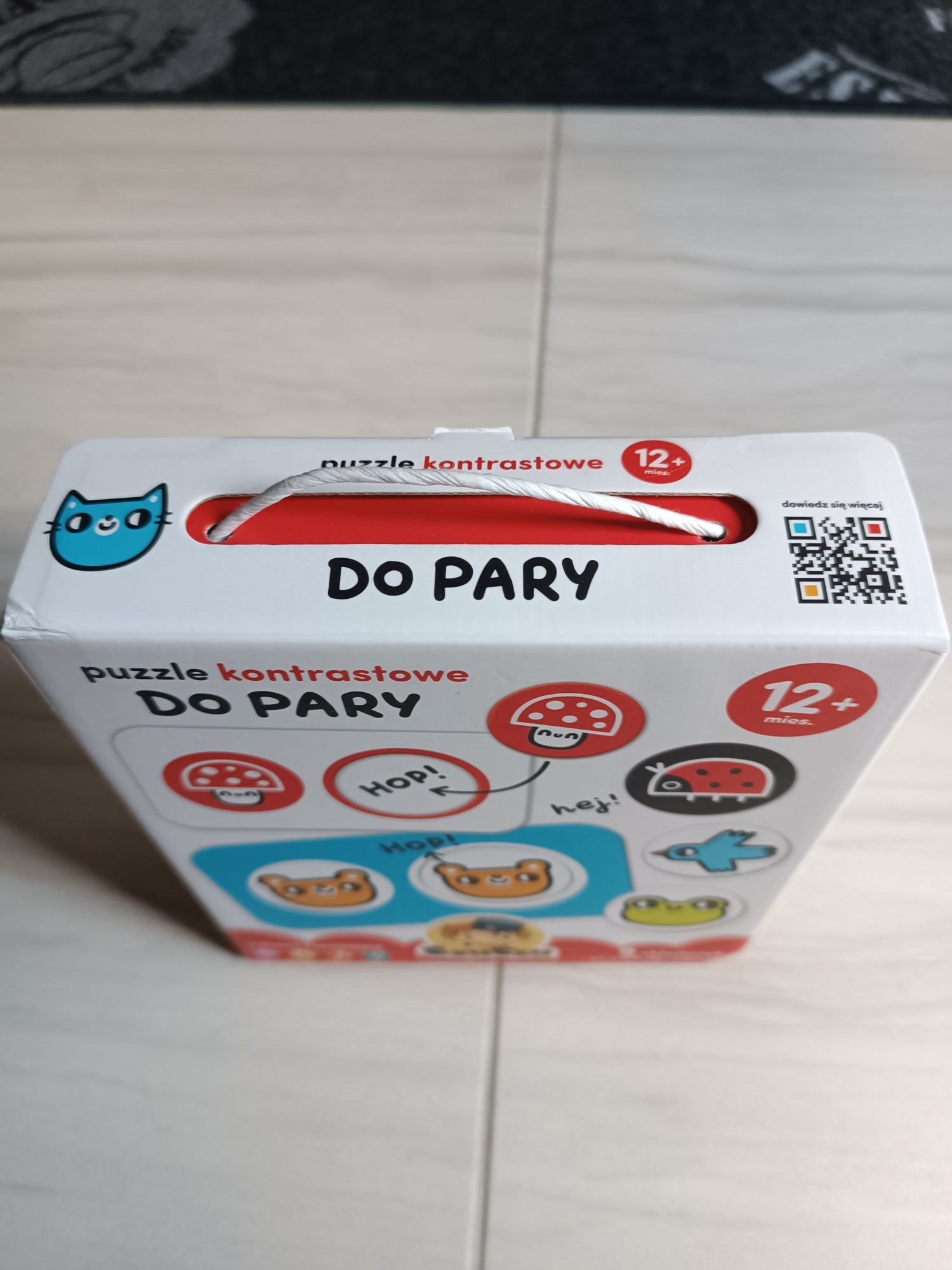 Nowe Puzzle kontrastowe DO PARY 12m+ Czuczu polecam