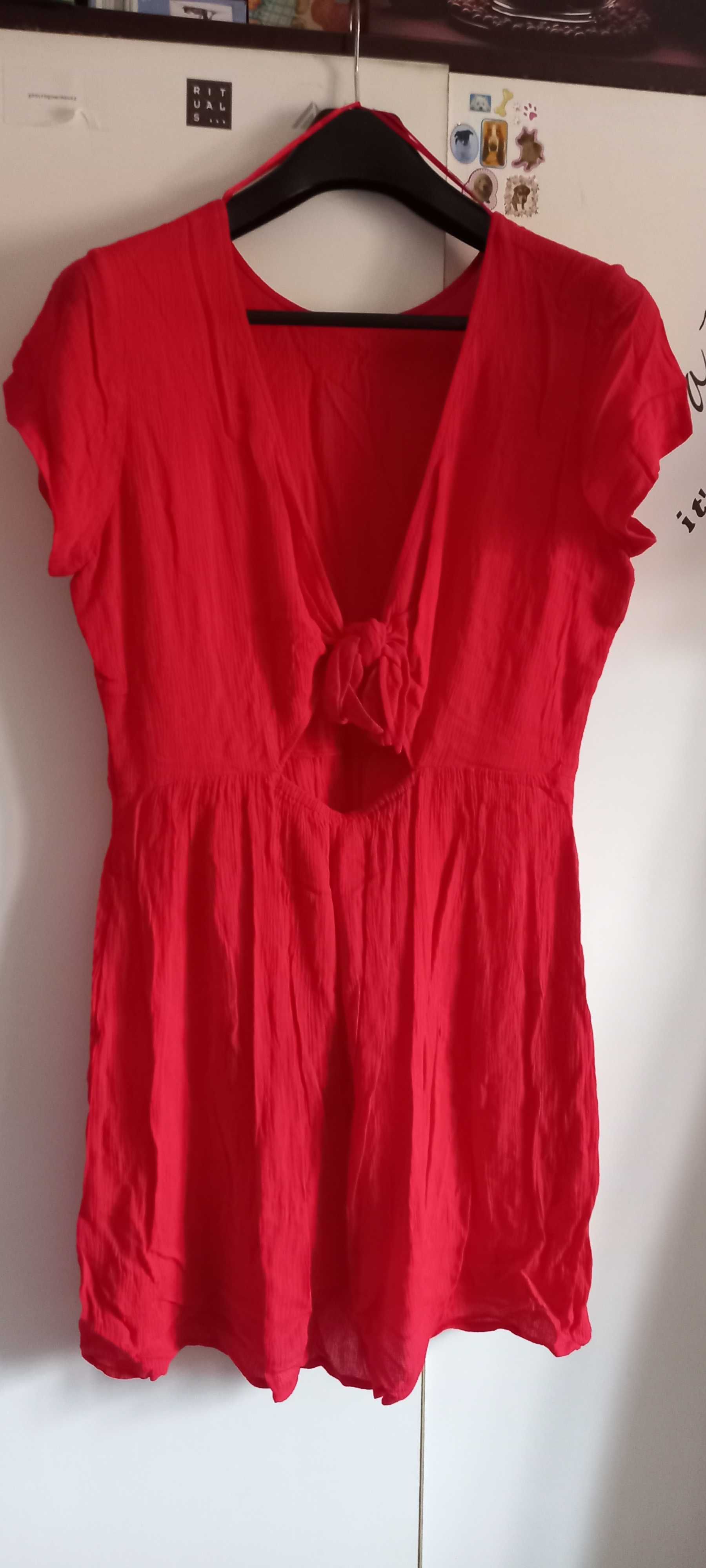 Vestido vermelho de verão,  M - Pepe Jeans