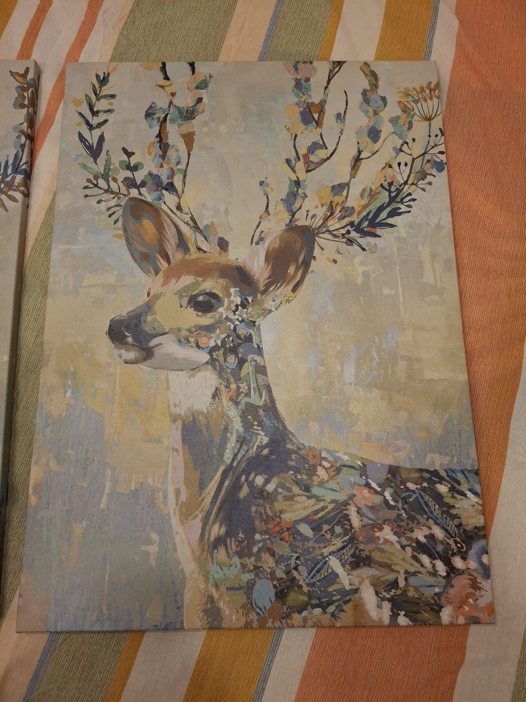 Quadro Tela Renas