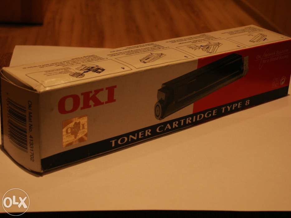 Toner Cartridge OKI Type 8 Oryginalny - Nowy!!! Nieregenerowany!