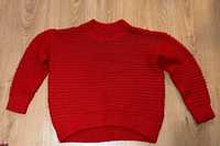 Sweter damski czerwony