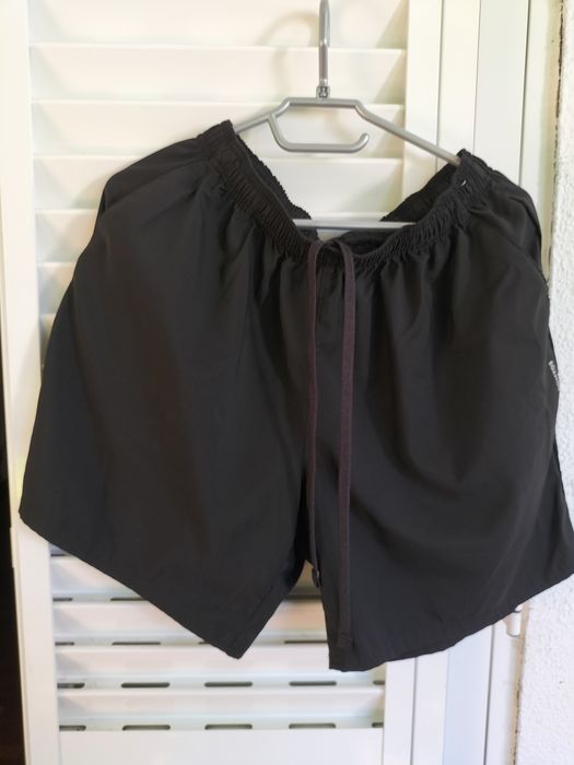Calções desporto preto homem XL novos