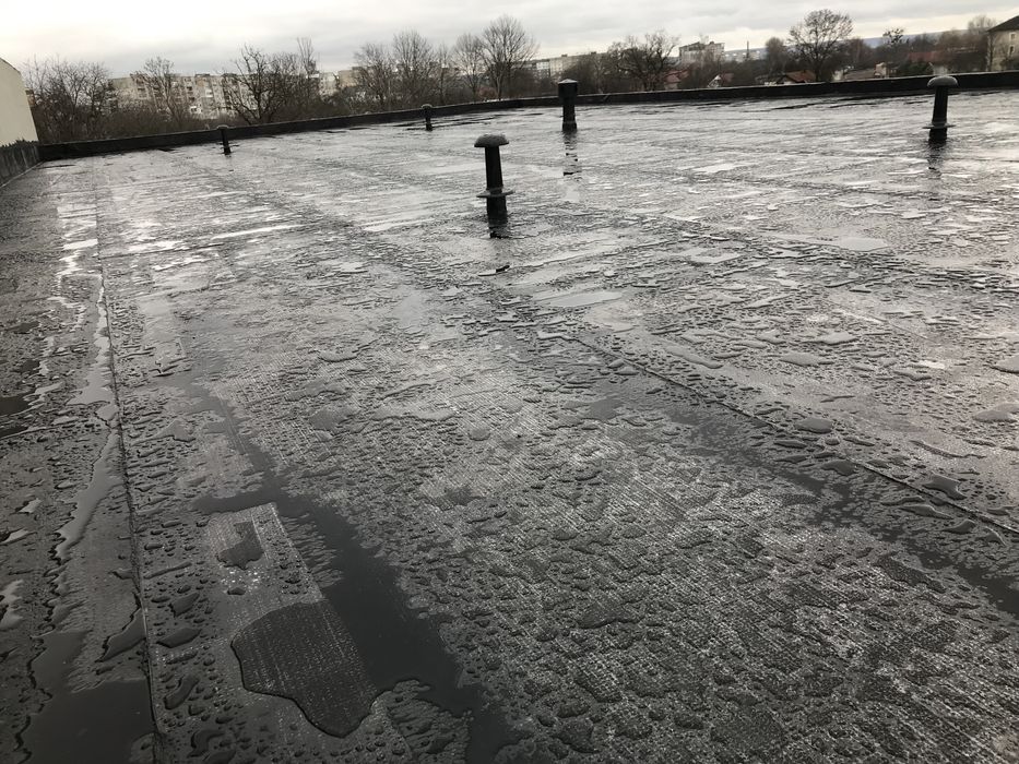 Покрівельні роботи, Ремонт Даху з руберойду,  мембра, Гідроізоляція