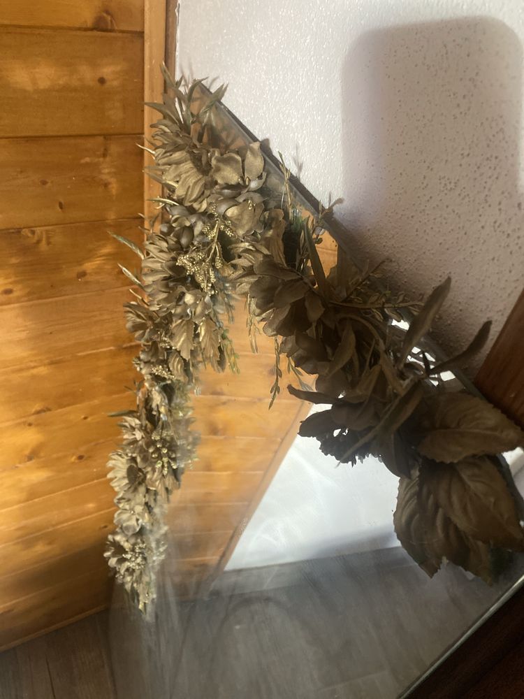 Espelho com decoração - flores