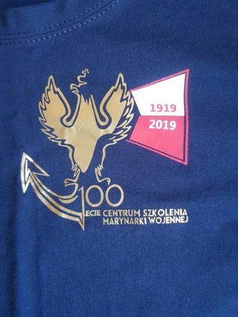 Koszulka kr. rękaw z logo CSMW na 100 lecie
