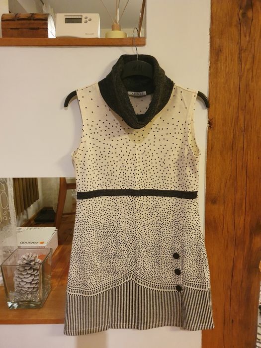 Tunika sukienka QUIOSQUE r. 38 M bluzka sweter swetr sweterek