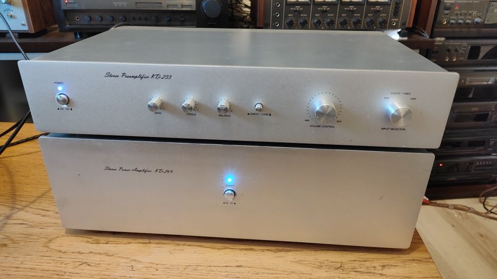 Końcówka mocy kd-269 plus przed wzmacniacz kd-233