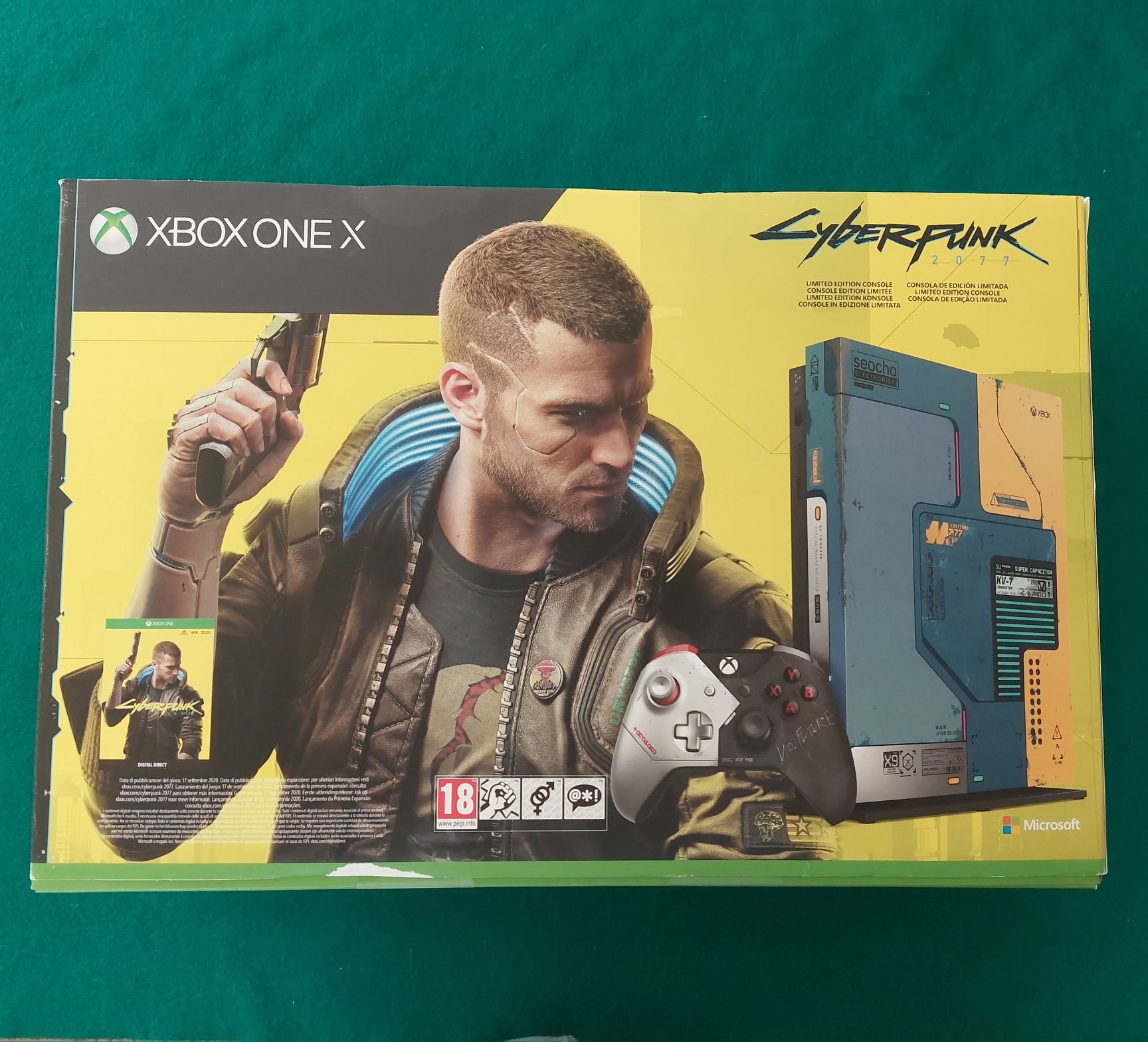 Xbox One X 1TB Cyberpunk Edition