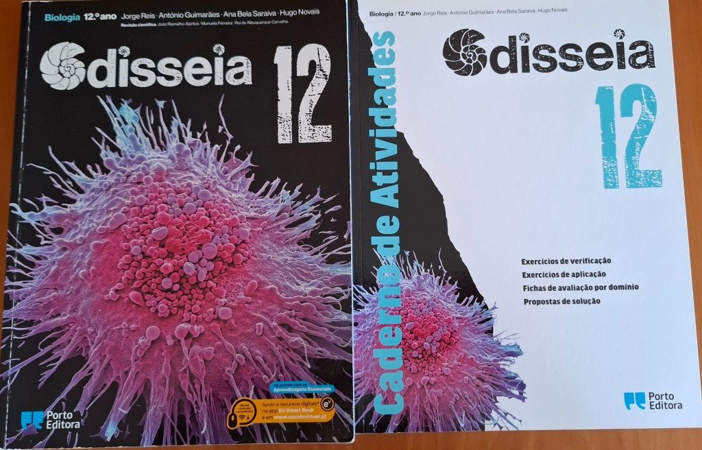 Manual e caderno atividades biologia