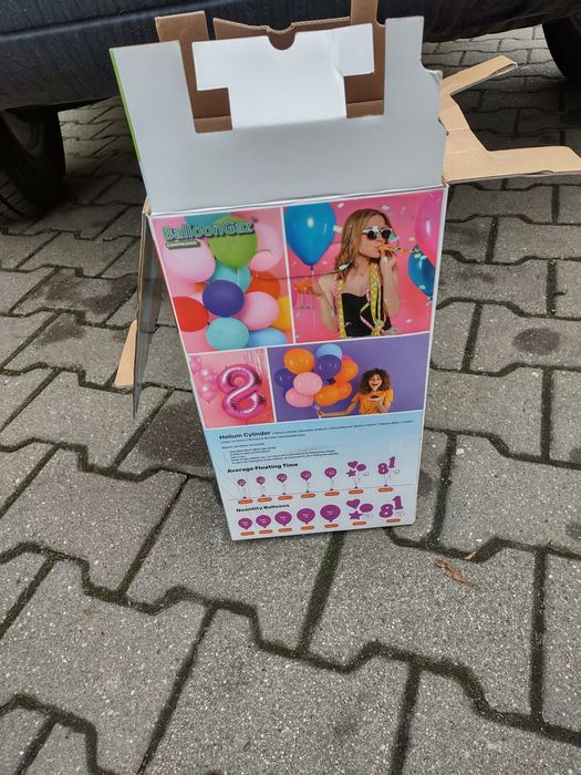 Sprzedam butle na hel do napełnienia