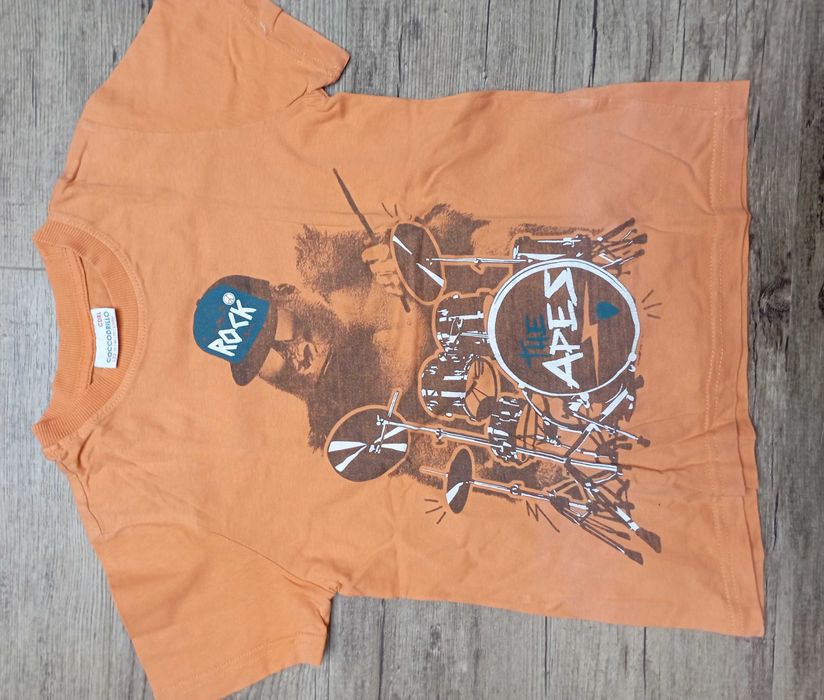 T-Shirt koszulka Coccodrillo 122 ROCK