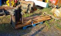 Widły do wózka widłowego palet Vetter 2,40m karetka 50cm 14cm szer. 4t