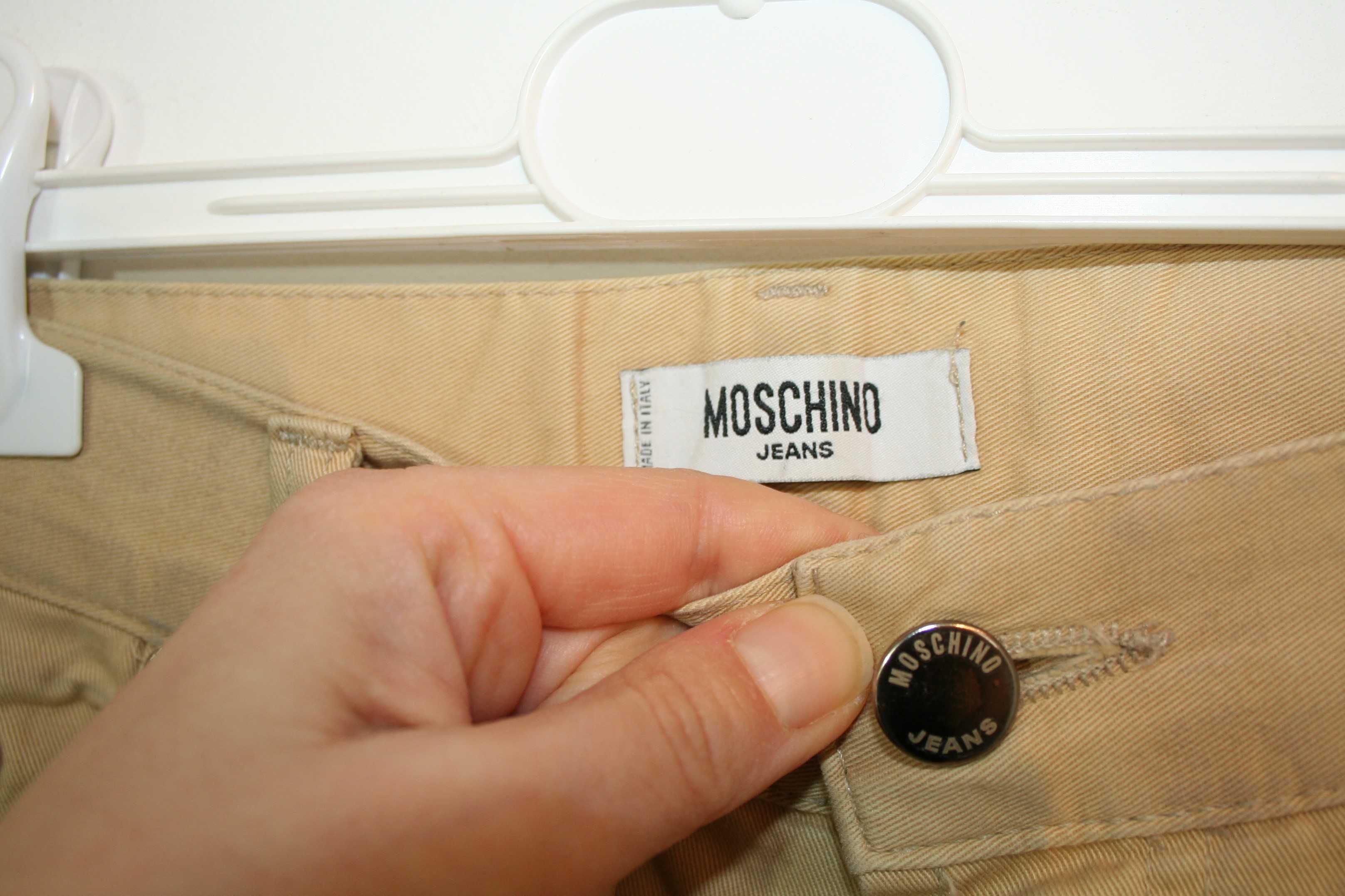 Moschino Jeans Spodnie Rozmiar L Made in Italy Okazja! 150 zł