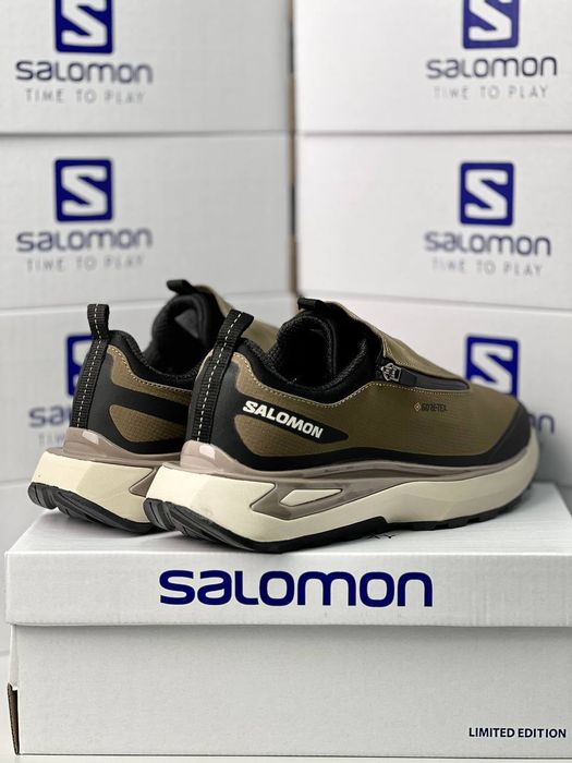 Чоловічі кросівки Salomon Odyssey ELMT Advanced Brown коричневі