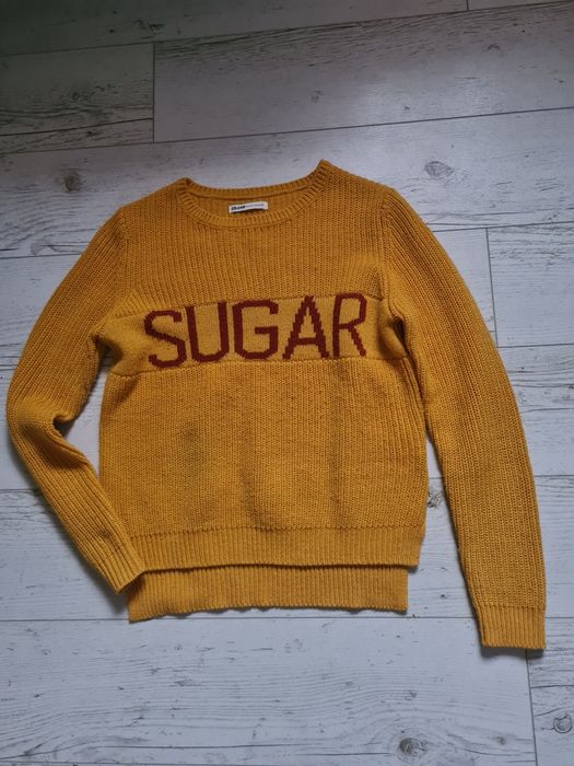 Musztardowy sweter Cropp