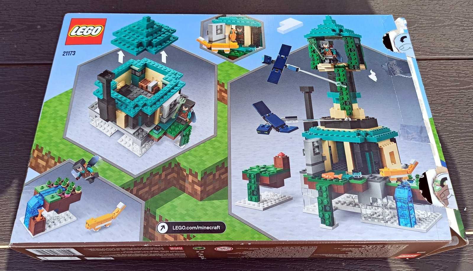 Lego Minecraft nr 21173 Podniebna Wieża - komplet