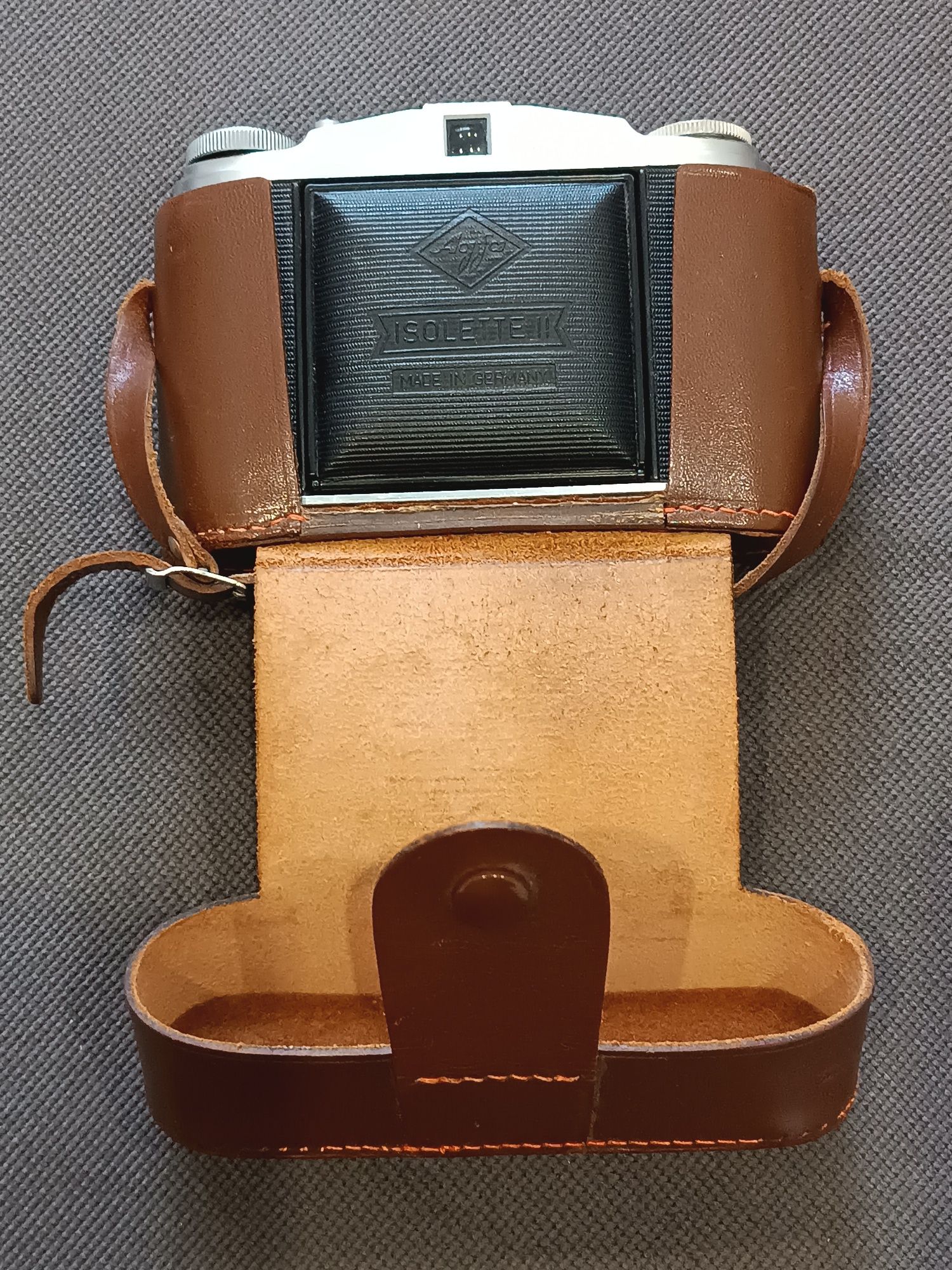 Agfa Isolette II aparat średnioformatowy 6×6 z mieszkiem kolekcjonersk