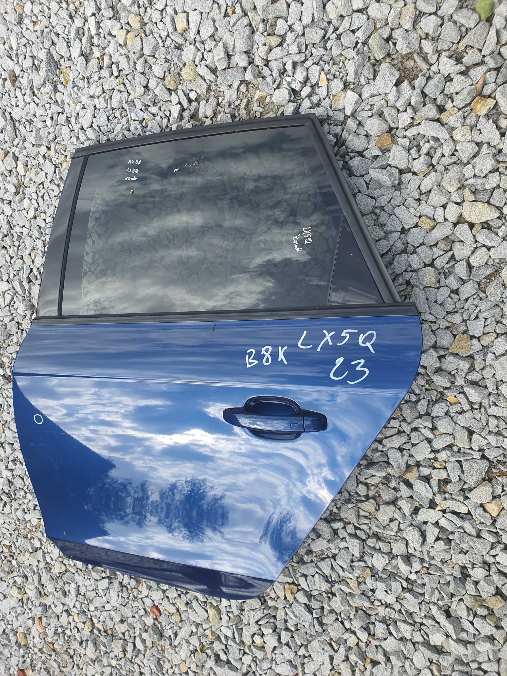 Audi A4 B8 drzwi lewy tył KOMBI!!! kolor LX5Q 23 AL