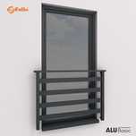 Balustrada francuska AluBasic RAL 7016 MAT – ekspresowa wysyłka 48h