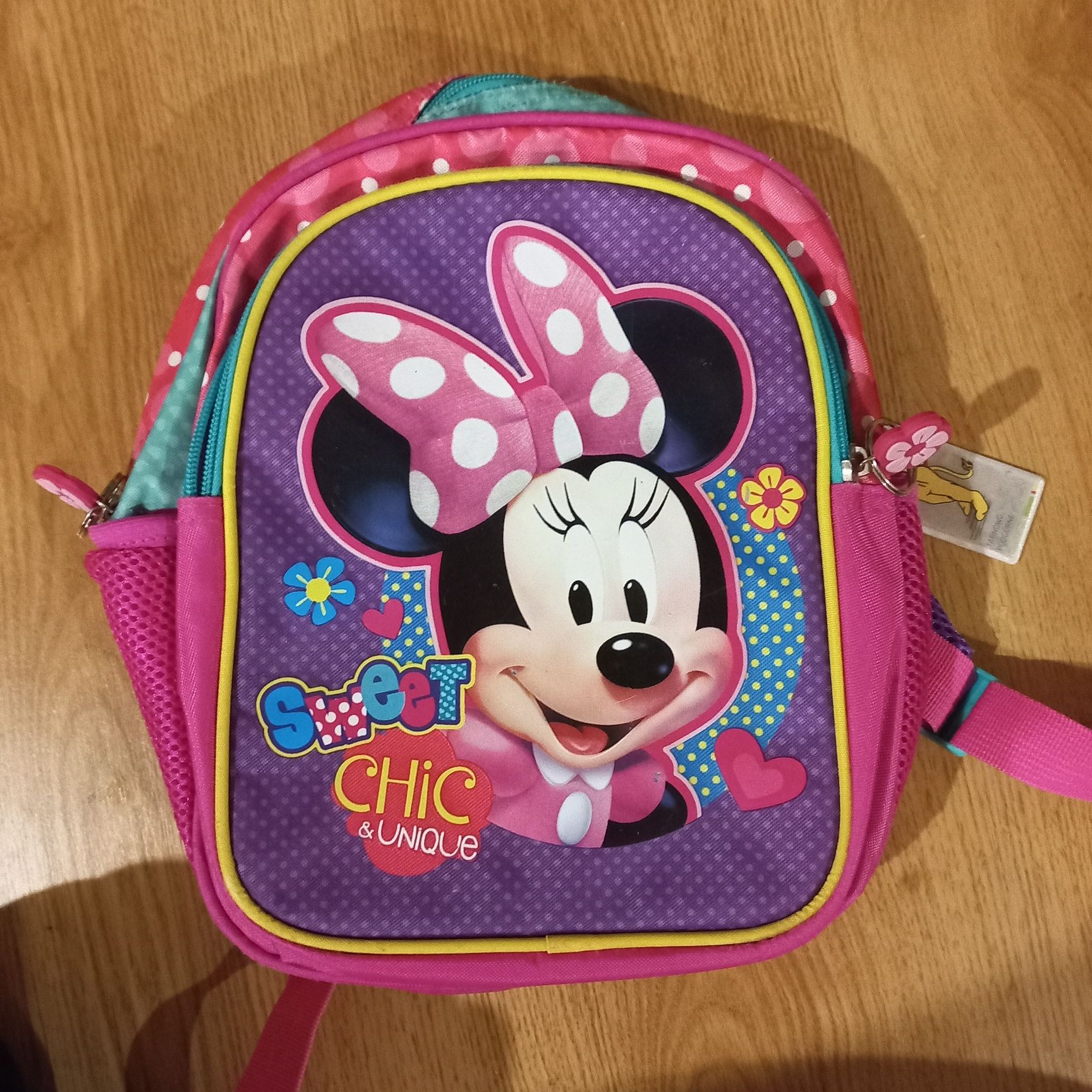 Plecak przedszkolaka minnie mouse