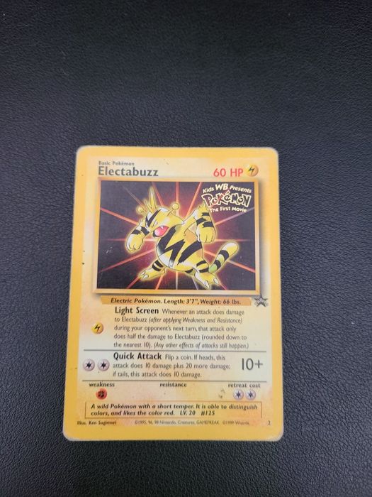Carta Pokemon "Electabuzz" Inglês