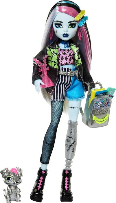 Монстер хай Френкі Штейн Monster High Frankie Stein in Denim Jacket