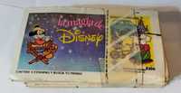 Kartki z małymi obrazkami z bajek Disney z 1986r