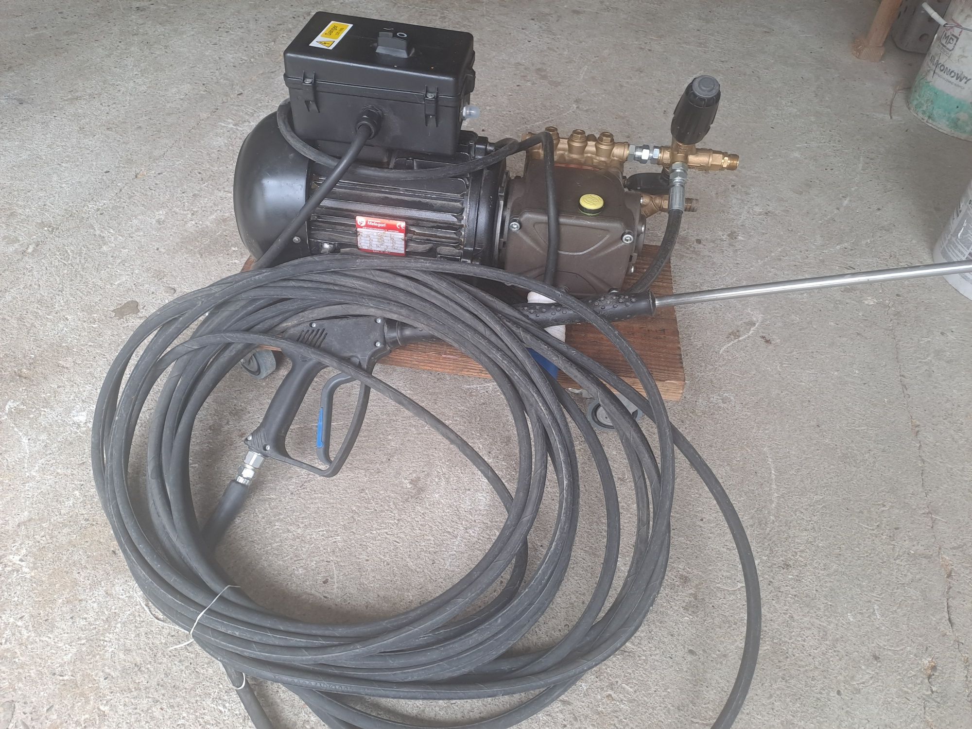 Myjka wysokociśnieniowa z UK 4.5kW Melegari
