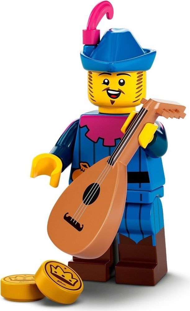 Lego CMF Bat Lord Pasterz z kozą Bard Ork Sokolniczka Rycerka Śnieżny