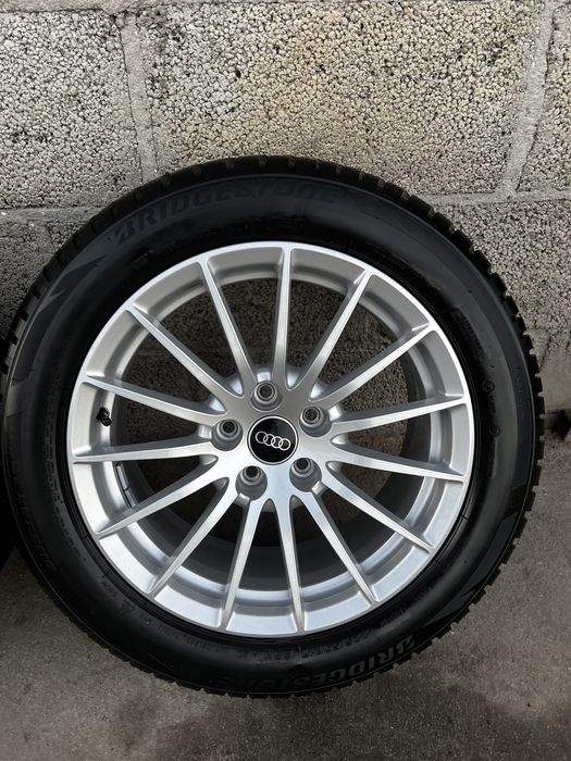 Oryginalne Alufelgi R17 5x112 Audi A5 A4 B8 B9 Opony Zimowe 225/50/17