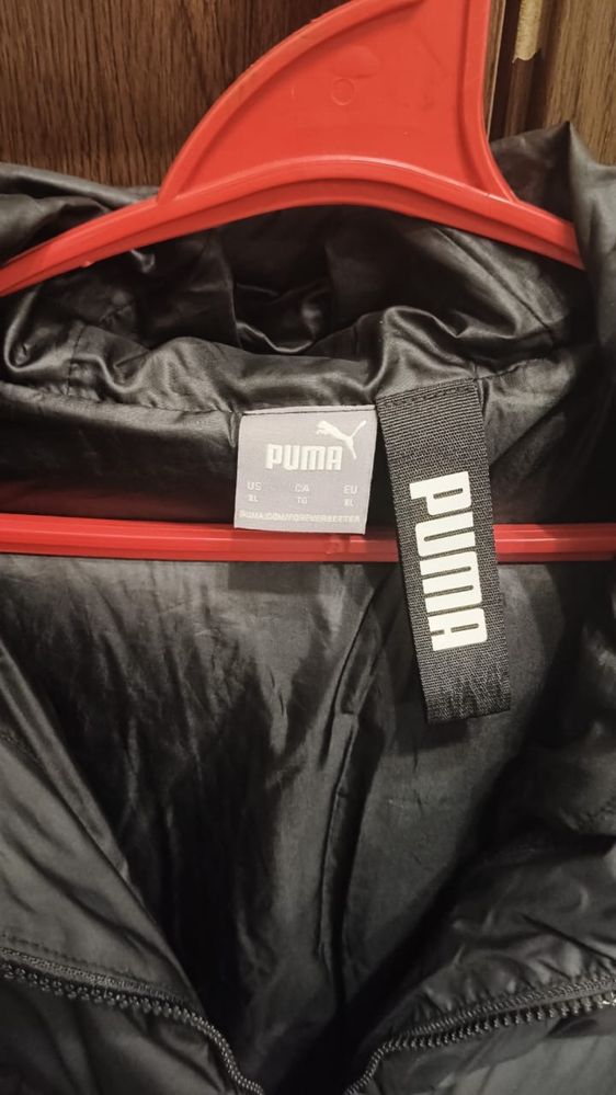 Куртка чоловіча Puma Power Down Puffer, шапка Puma