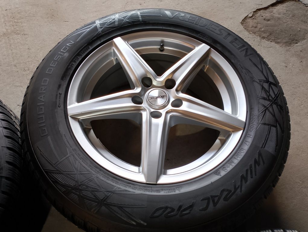 Koła Zimowe 7mm! Alufelgi Audi Q3 Q5 i inne 235/65 17r cali 5x112