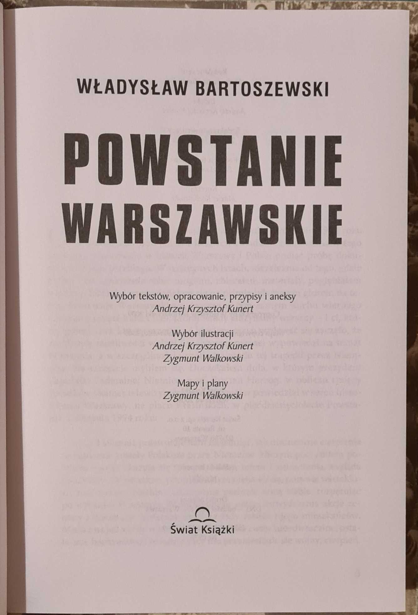 Powstanie warszawskie Bartoszewski