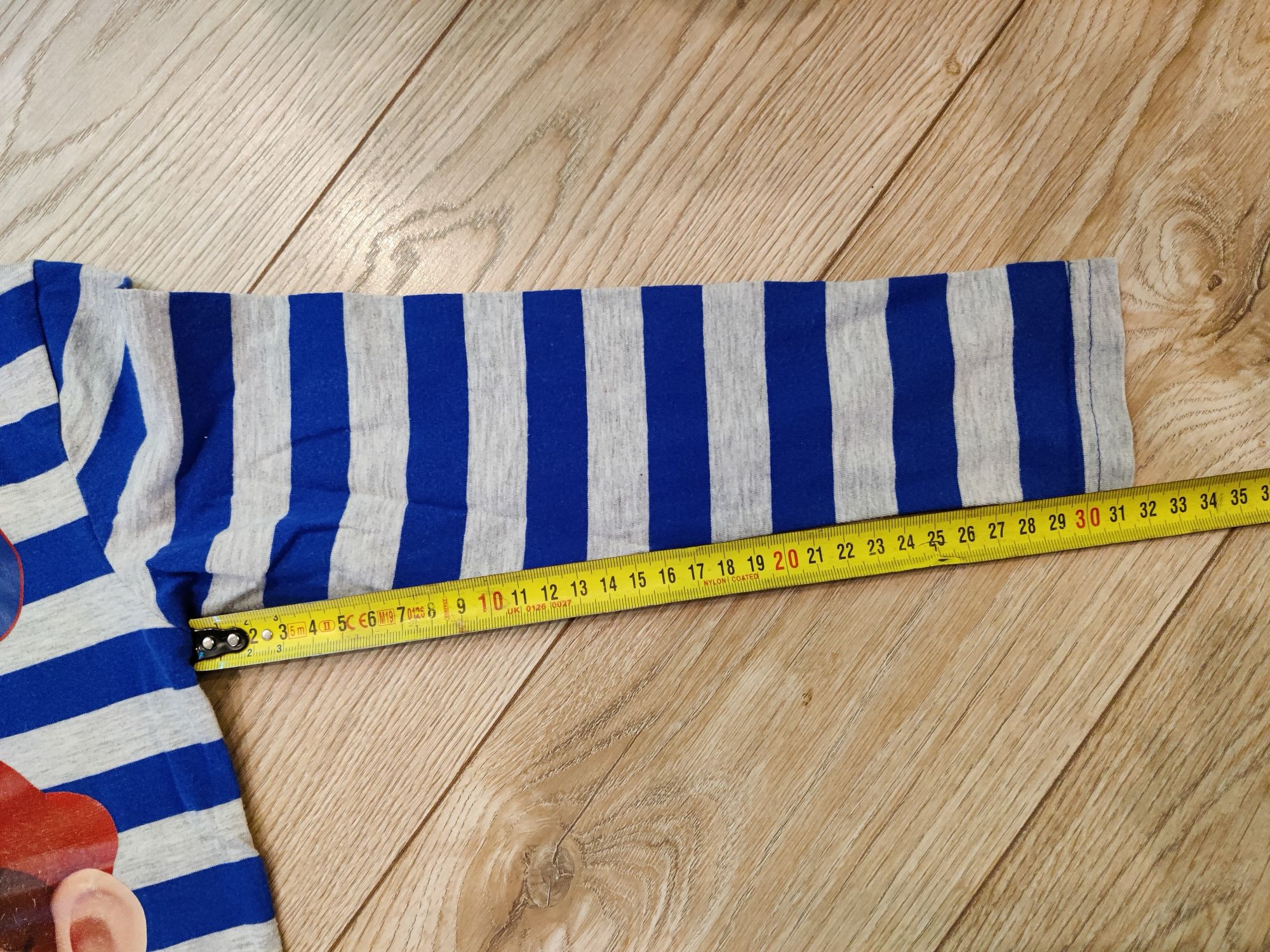 3 szt koszulki H&M babyGap bluzki 104 110 Mario długi rękaw