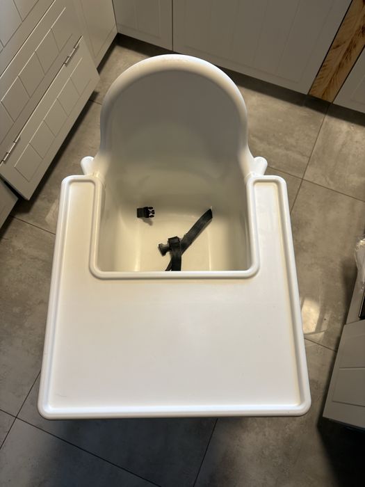 Krzesełko do karmienia ikea Antilop z podnóżkiem