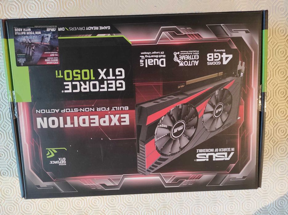Placa Gráfica ASUS GTX 1050Ti 4Gb