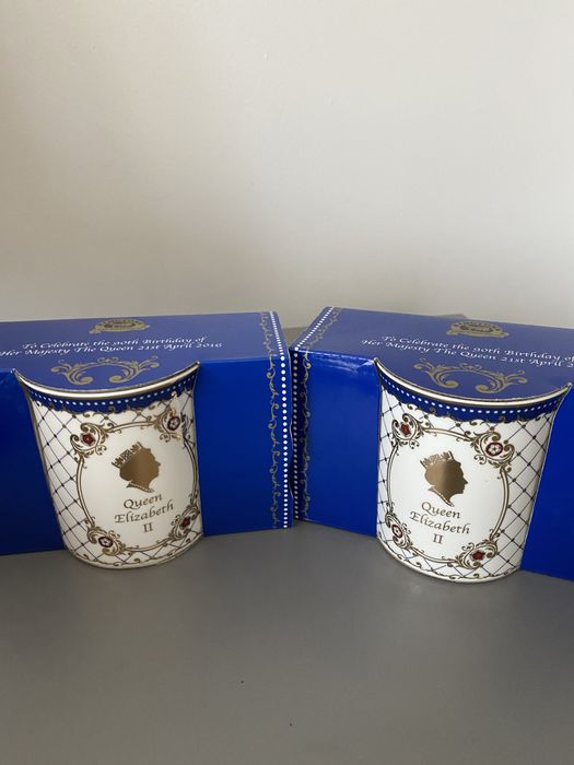 Zestaw 2 kubków Quenn Elizabeth II