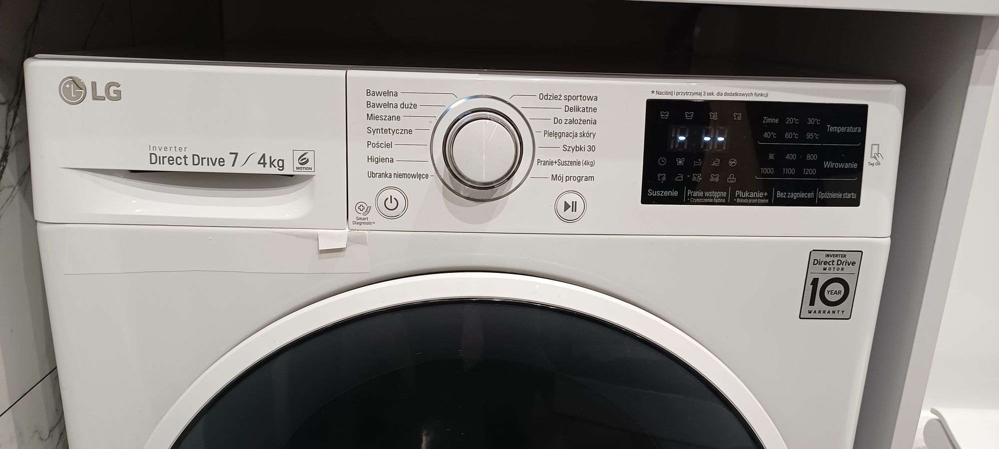 LG pralko-suszarka LG F2J6HM0W
