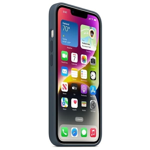 Etui Apple Silicone Case MagSafe do iPhone 14/15/13 6.1" - Niebieski