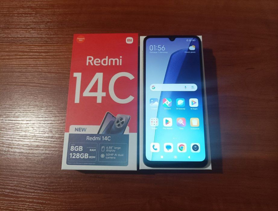 Новий Redmi 14C 8/128 в ідеальному стані!!!