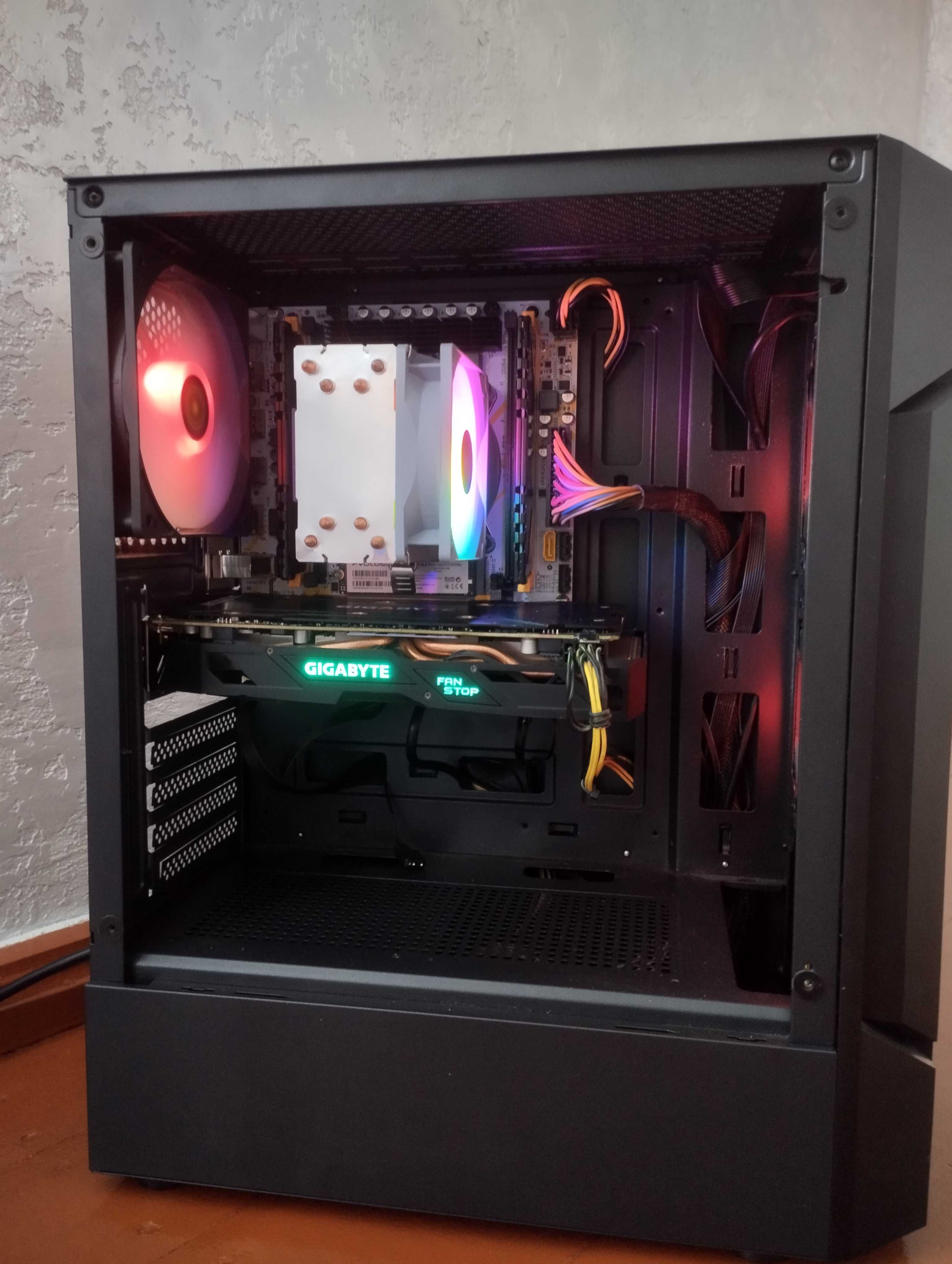 Ігровий ПК 10 Ядер/16 GB/RX 580/SSD M2 512Gb ARGB