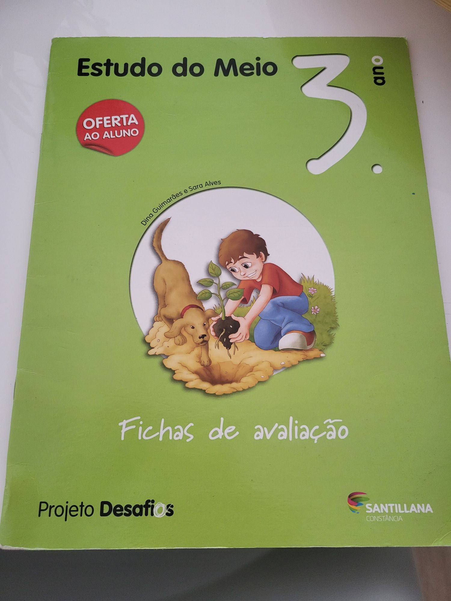 Cadernos Atividades/ Fichas 3.° Ano (várias disciplinas)