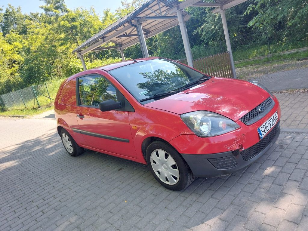 Ford Fiesta Van, 2007r, 1.3benzyna, VAT-1