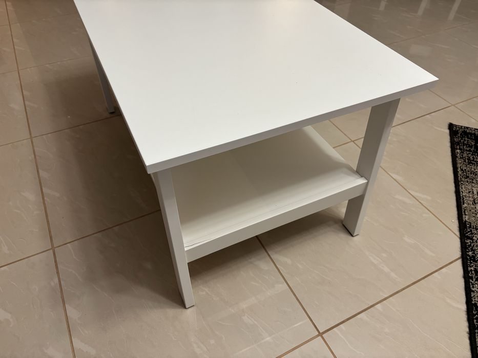 Stolik kawowy LUNNARP IKEA, biały, używany