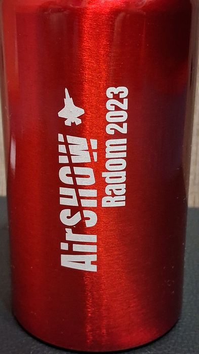 Bidon Aluminiowa butelka na wodę z karabińczykiem