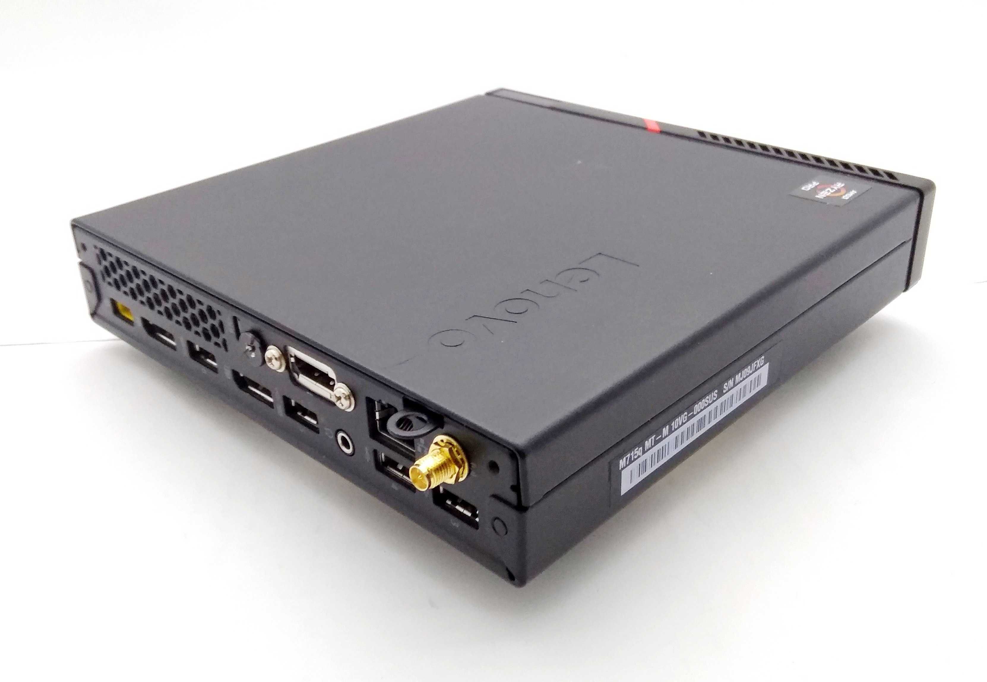 Lenovo M715Q RYZEN 5 PRO 2400GE 8/128+1 Tb DP DP-HDMI WiFi+BT (2898)